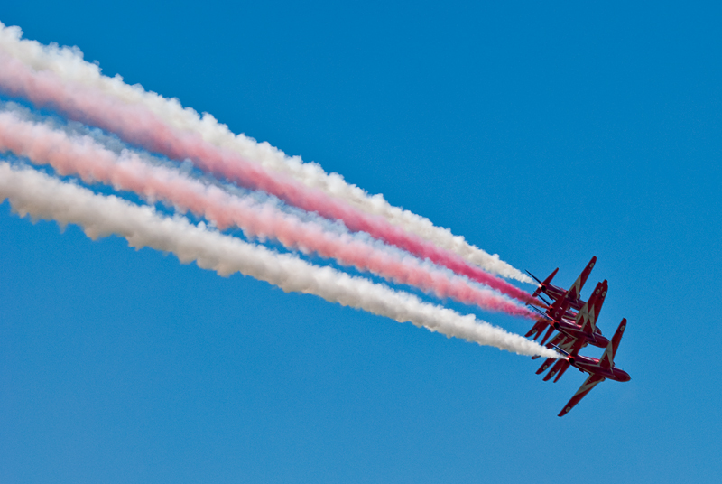 121_Radom_Air Show_Red Arrows na British Aerospace Hawk T1.jpg